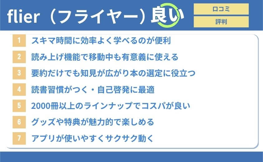 flier良い口コミ
