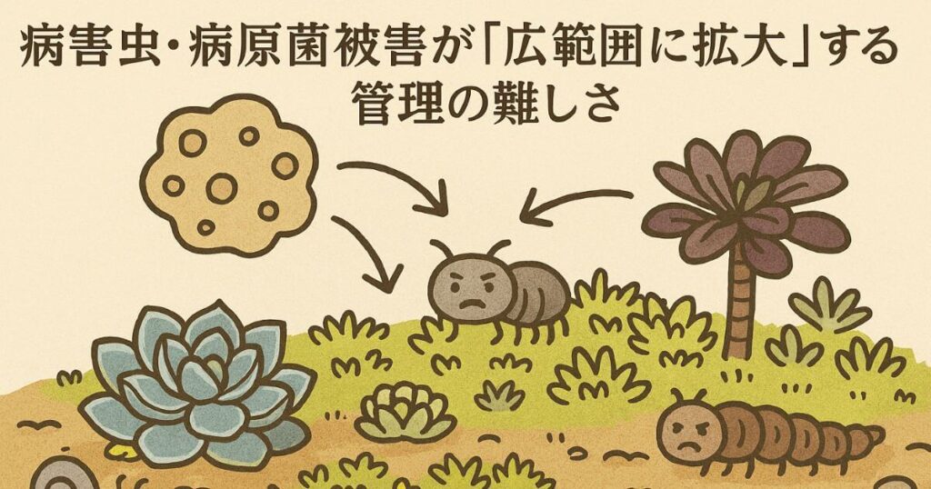 病害虫の被害