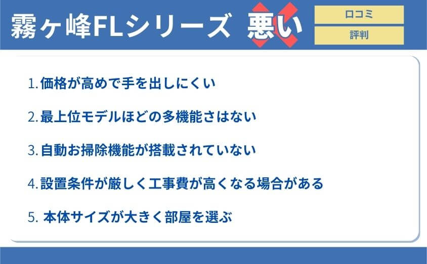 悪い口コミ