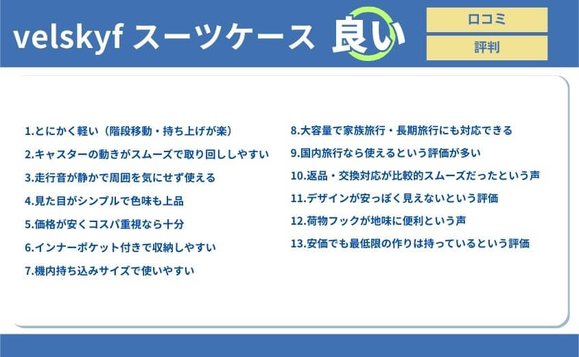 良い口コミ