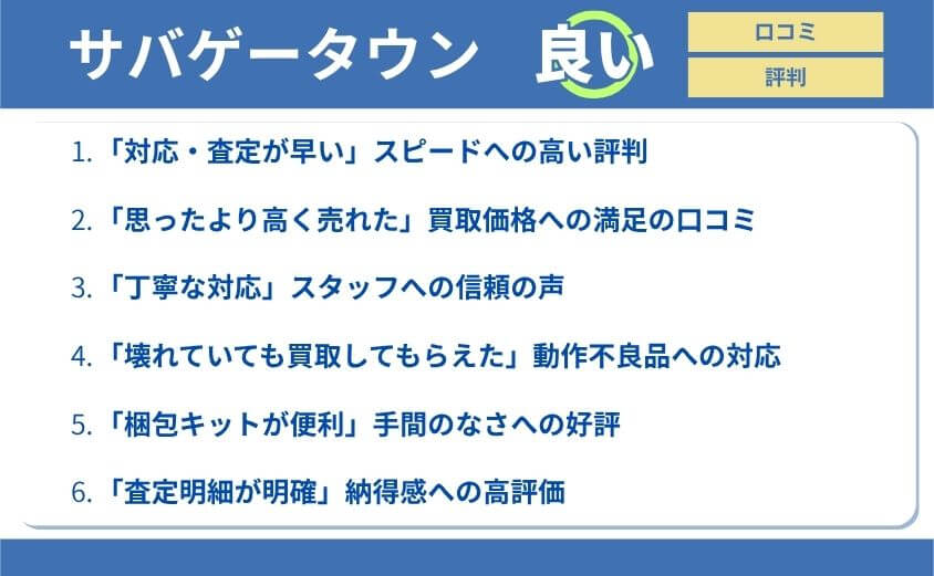 良い評判